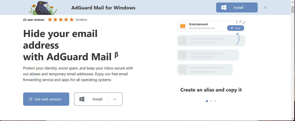 Adguard Mail secure email review