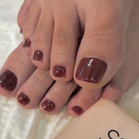toffee pedicure