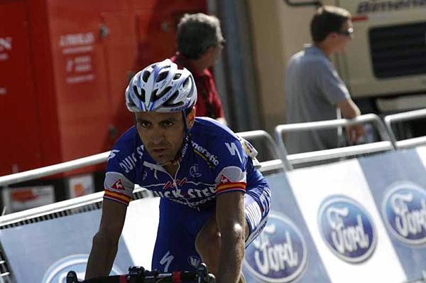 Juan Manuel Garate (Quickstep - Innergetic) finishes a long day in the saddle.