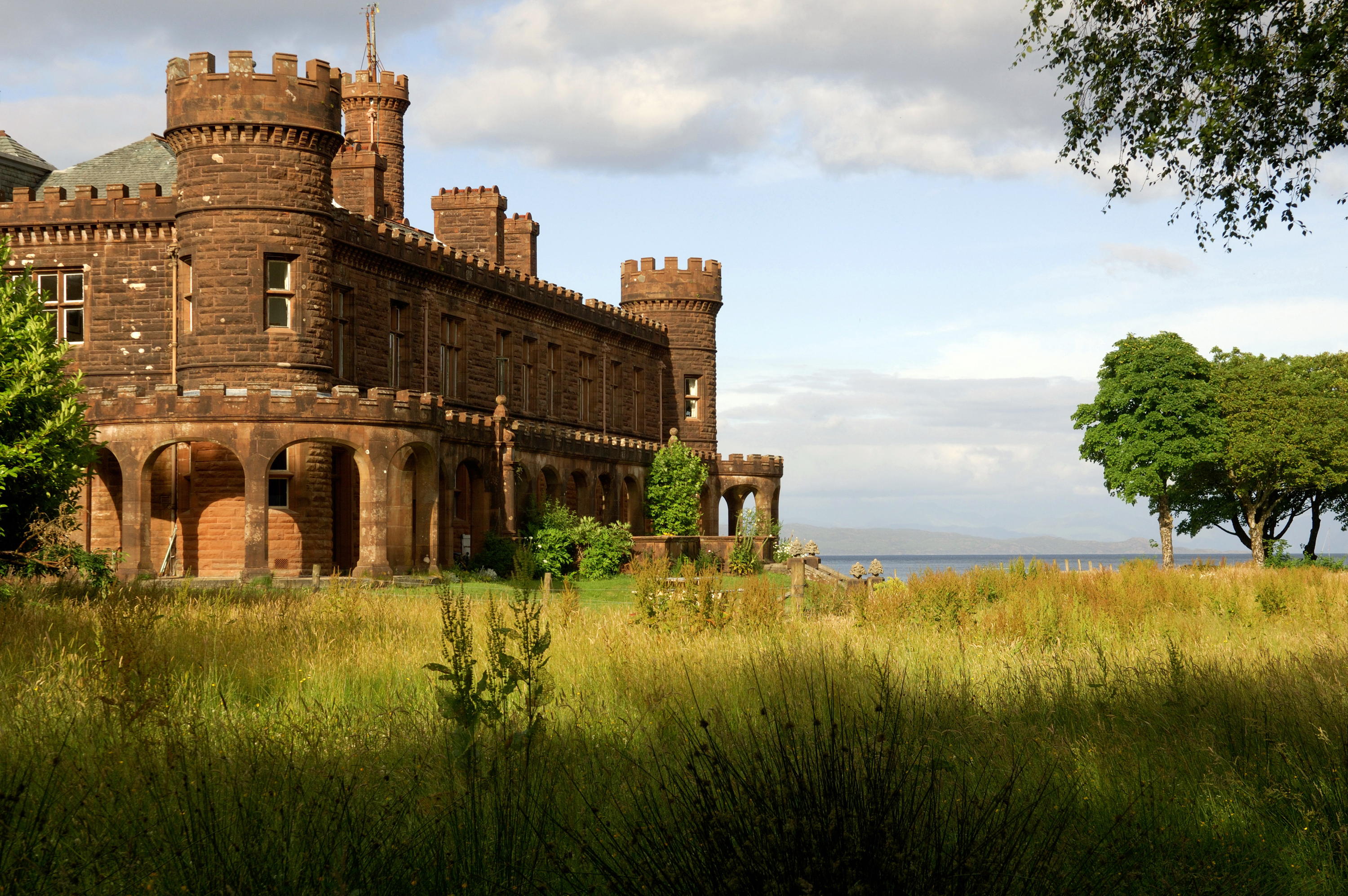 Kinloch Castle on the Isle of Rum