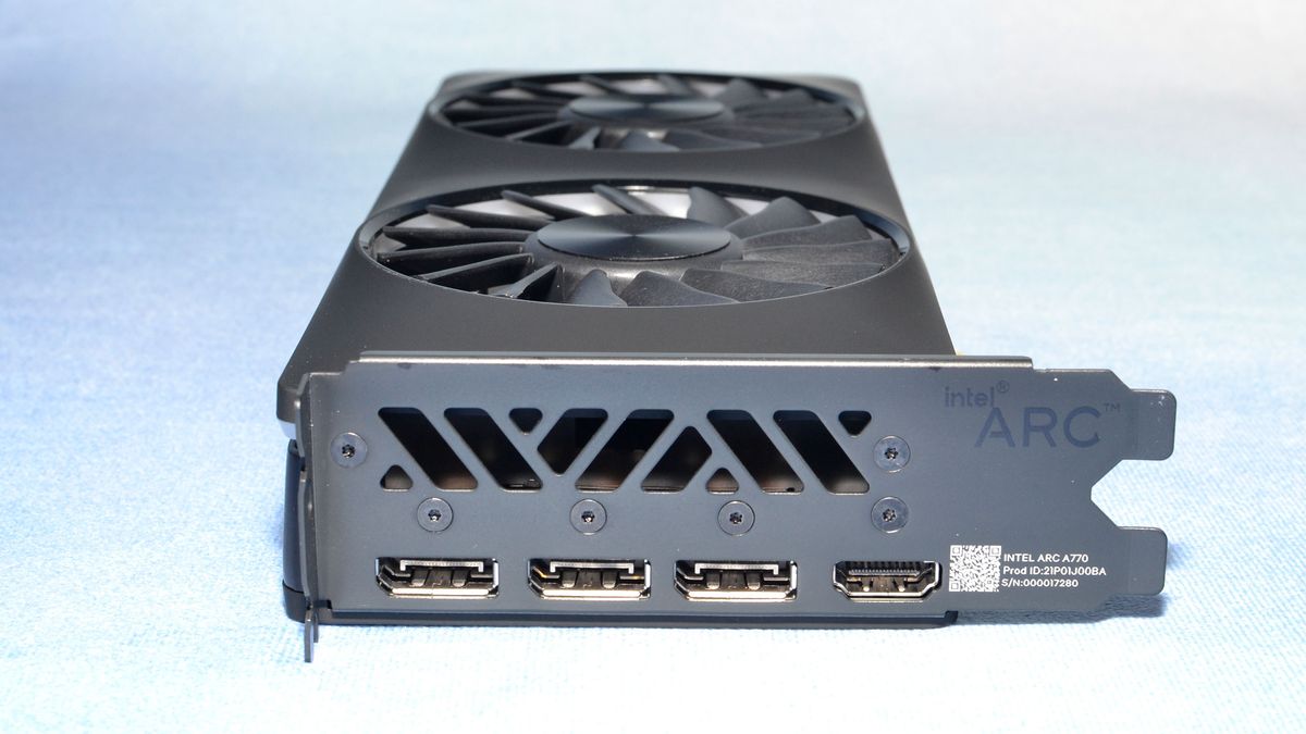 Meet the Intel Arc A770 Limited Edition Card - Intel Arc A770
