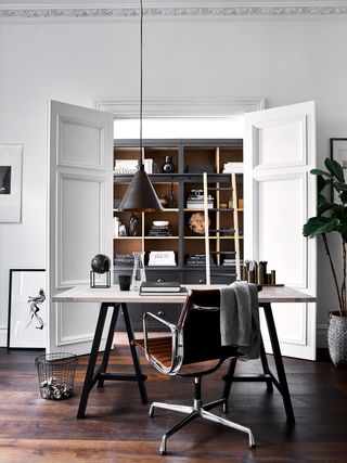 Storage + Style: 3 Tips for Organized Home Office Storage - Zin Home