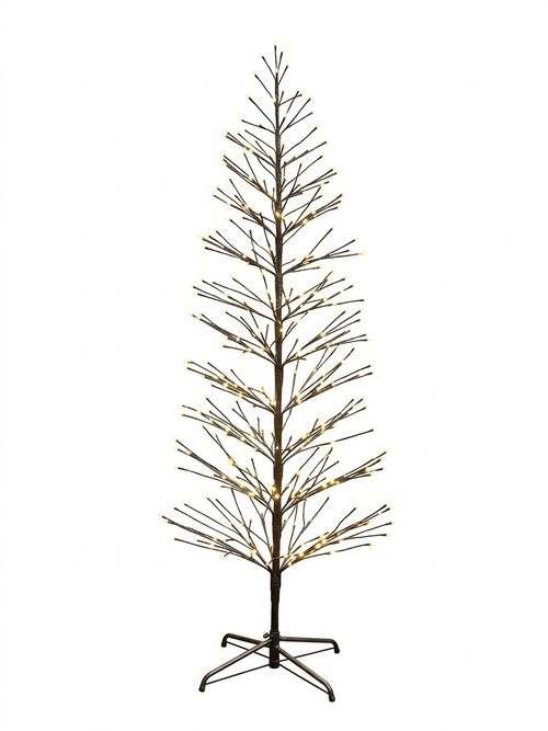 7ft Prelit LED Snow Twig Christmas Tree