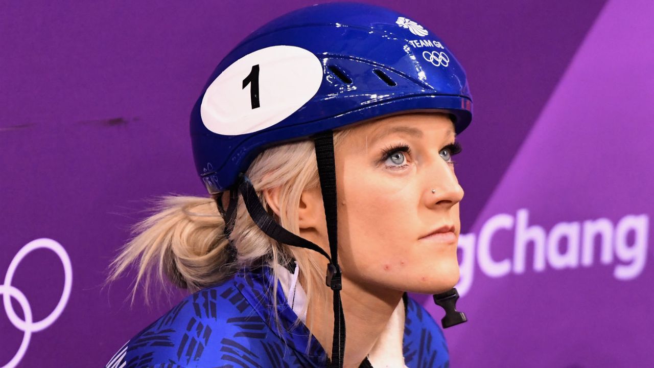 Elise Christie Team GB short-track speed skating Winter Olympics