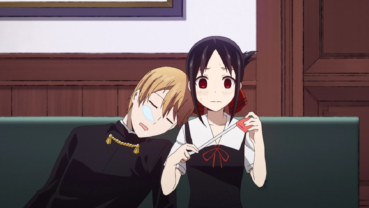 Les Deux Personnages Principaux De Kaguya-Sama : Love Is War.