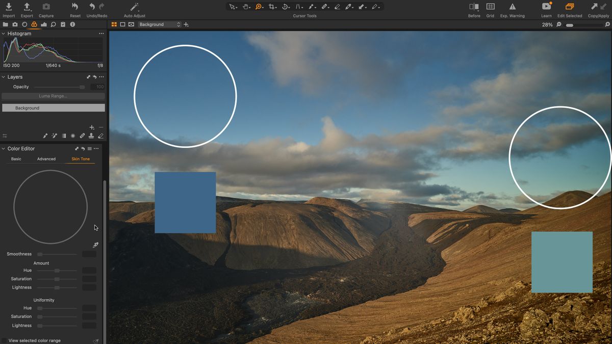 Capture One series: Skin Tone tool