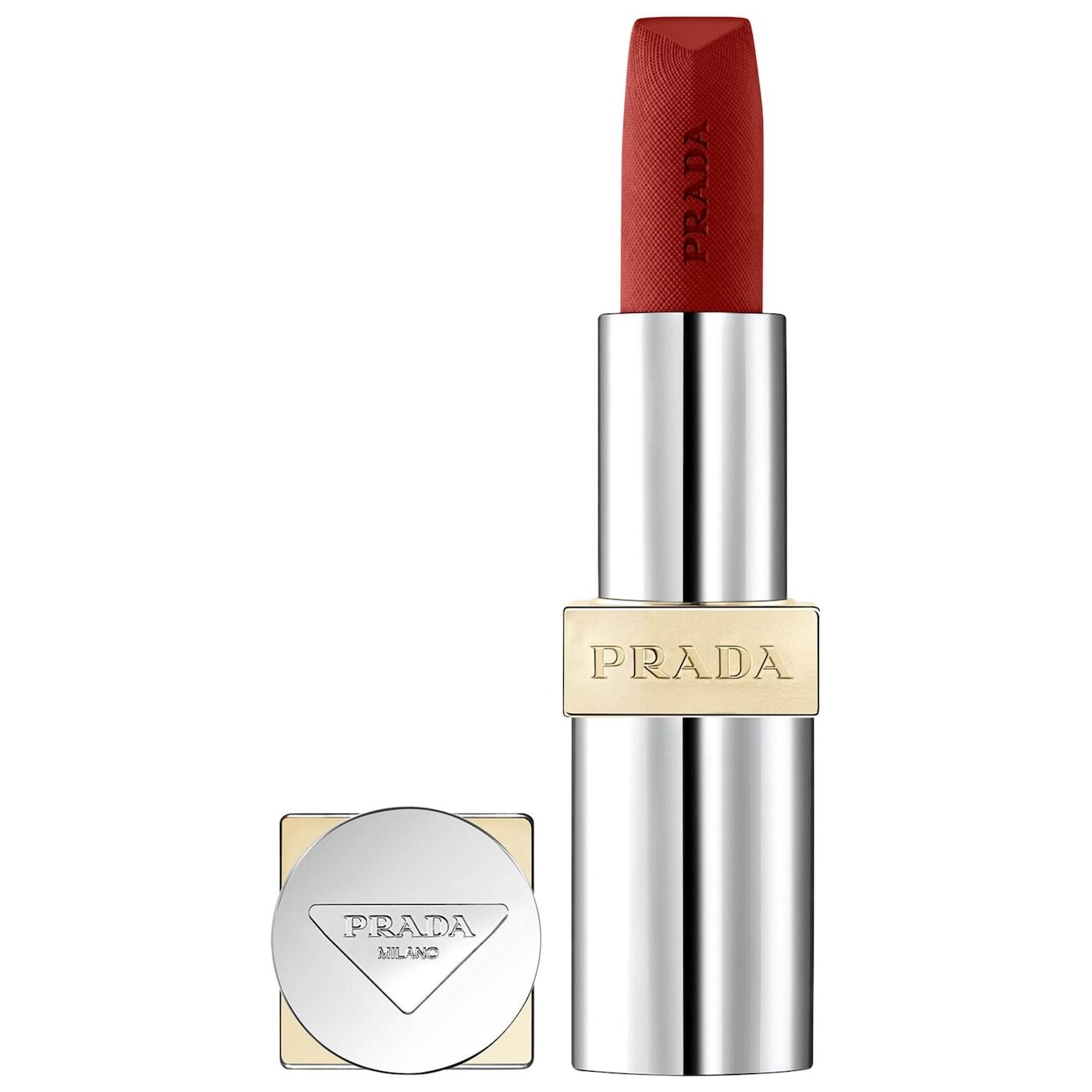 Prada Beauty, Monochrome Hyper Matte Lipstick in Pompei
