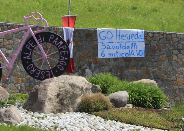 Ryder Hesjedal (Garmin - Barracuda) has won over the Italian fans with his riding at this year's Giro d'Italia