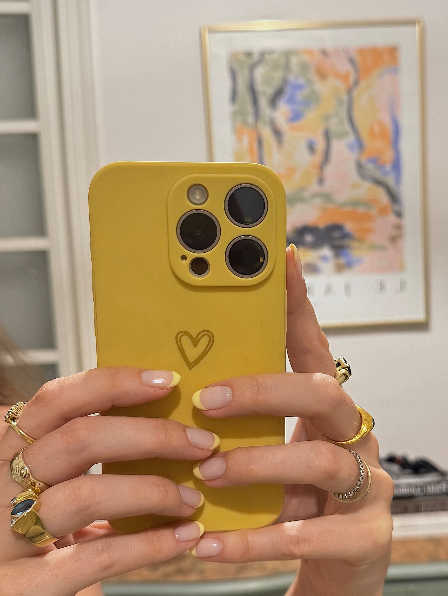 butter yellow nails