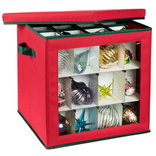 cube ornament storage container