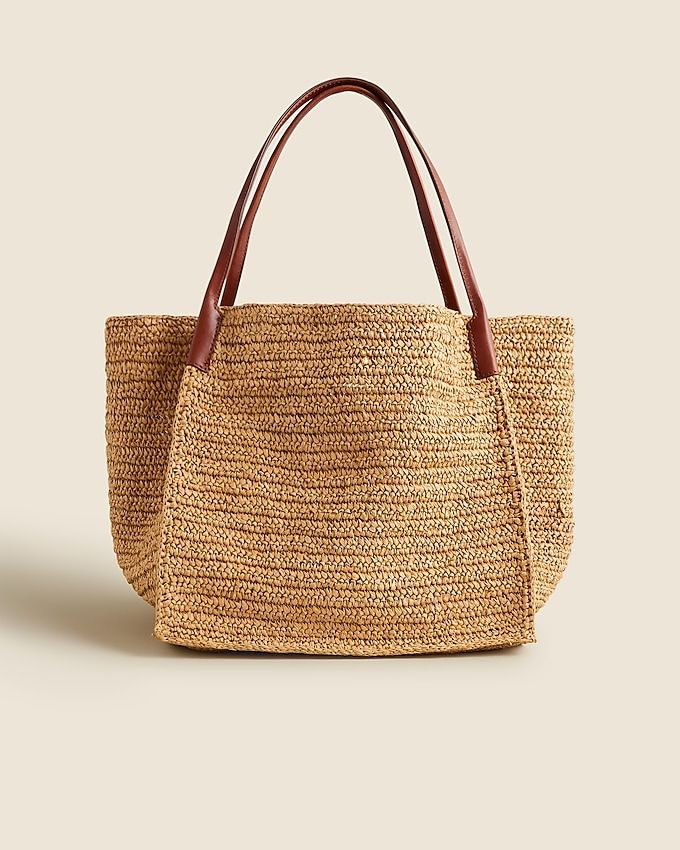 Large Handknotted Packable Tote Bag