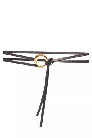 Bottega Veneta Sardine Leather Wrap Belt