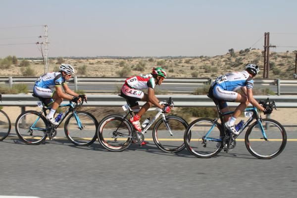 The break still flying