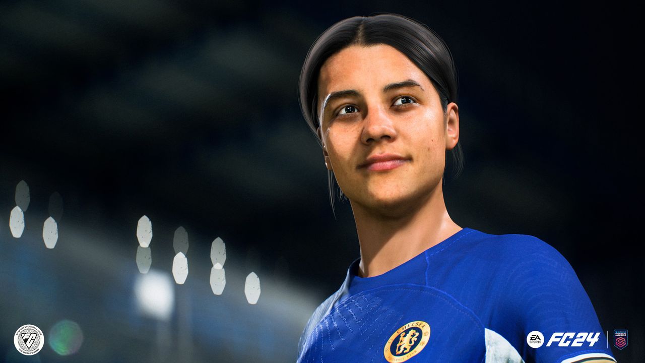 EA Sports FC 24 screen - Sam Kerr