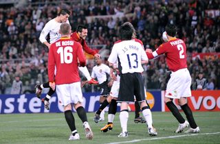 Soccer – UEFA Champions League – Quarter Final – Roma v Manchester United – Stadio Olimpico