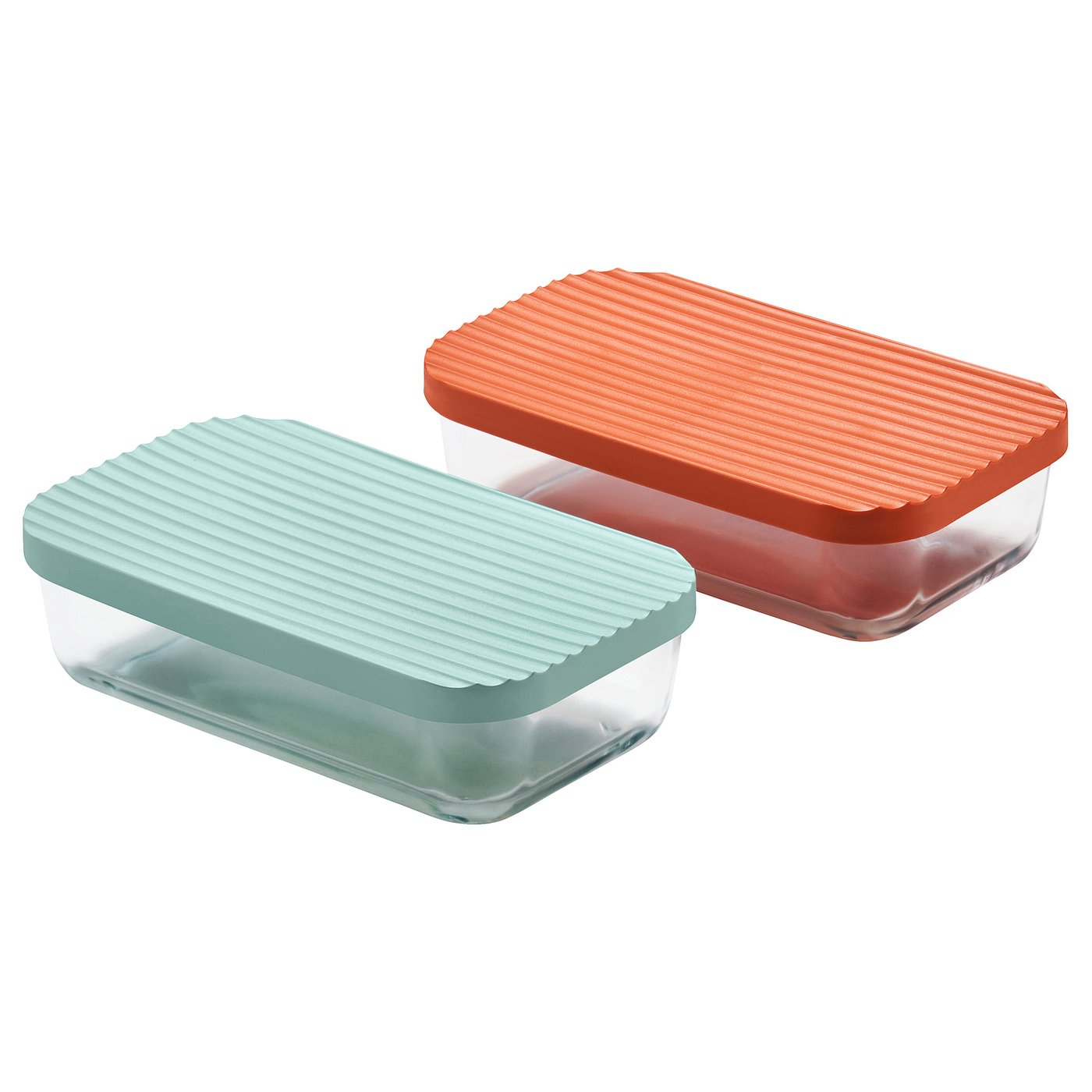 Havstobis Food Container With Lid - Clear/multicolor 24 Oz