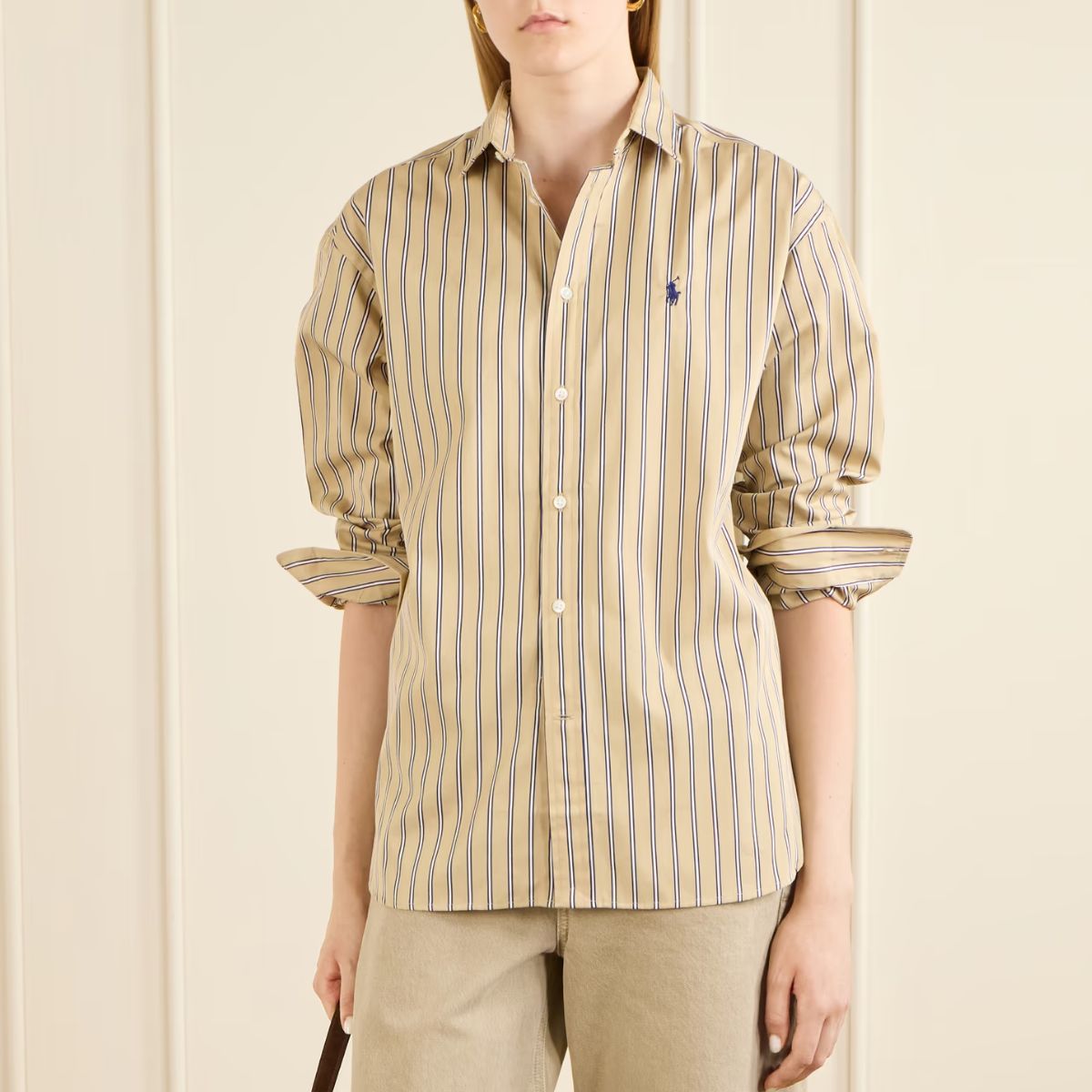 Polo Ralph Lauren, Logo-Embroidered Striped Cotton Shirt