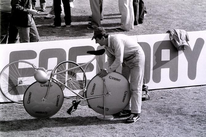 The disc wheels made a significant difference