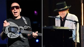 Joe Satriani reacts to slight from Bob Dylan in the songwriter's new book