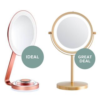 ross gold and gold mirror