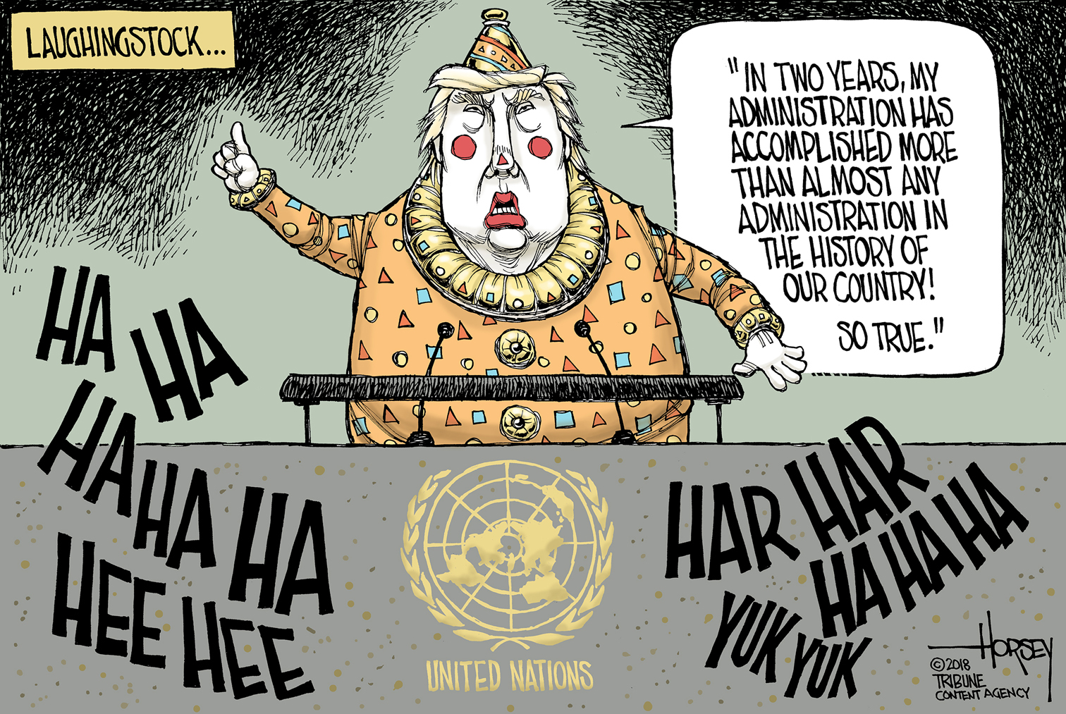 U.S. Trump United Nations laughter | The Week