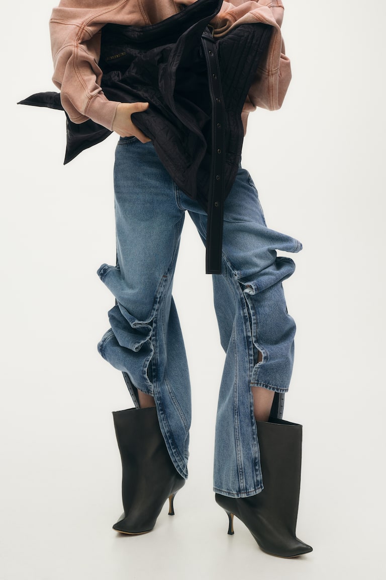 Heeled Leather Ankle Boots