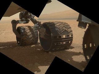 Mars Rover Curiosity: Wheel-Gazing 