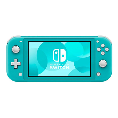 Best games console; the Nintendo Switch Lite on a white background