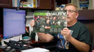 Mark Warman, famed restorer of late 1960s/early 1970s Mopar muscle cars and host of the long-running reality TV show “Graveyard Carz,” at his eponymous auto-restoration shop. 