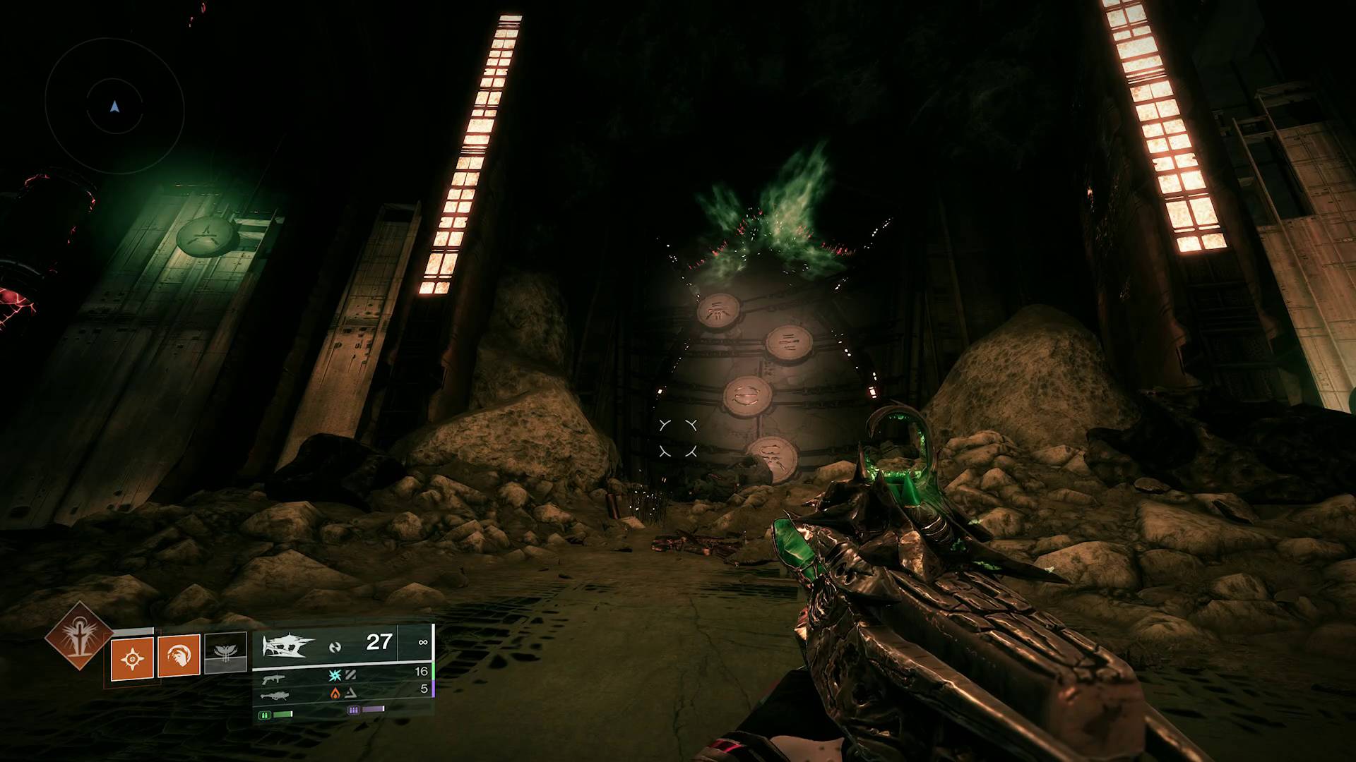 Destiny 2 Hive runes in the Shrine of Oryx