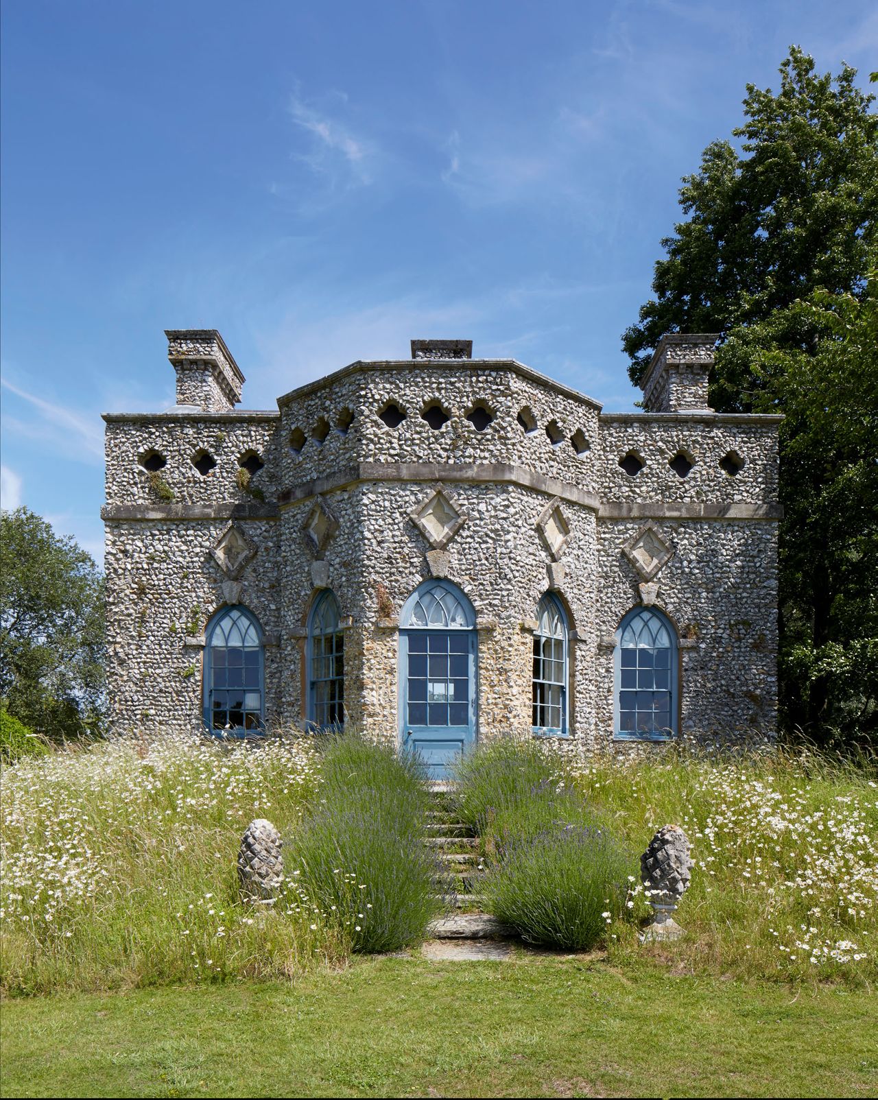 The Summer House folly at Warnford Park, Hampshire. ©James McDonald