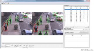 IBM's video surveillance system in action (2012) Credit: IBM via The Intercept