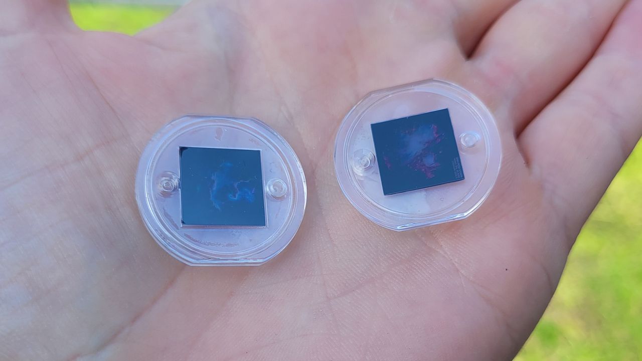 A photo of a projection