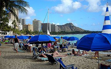 7. Waikiki Beach: Honolulu, Hawaii