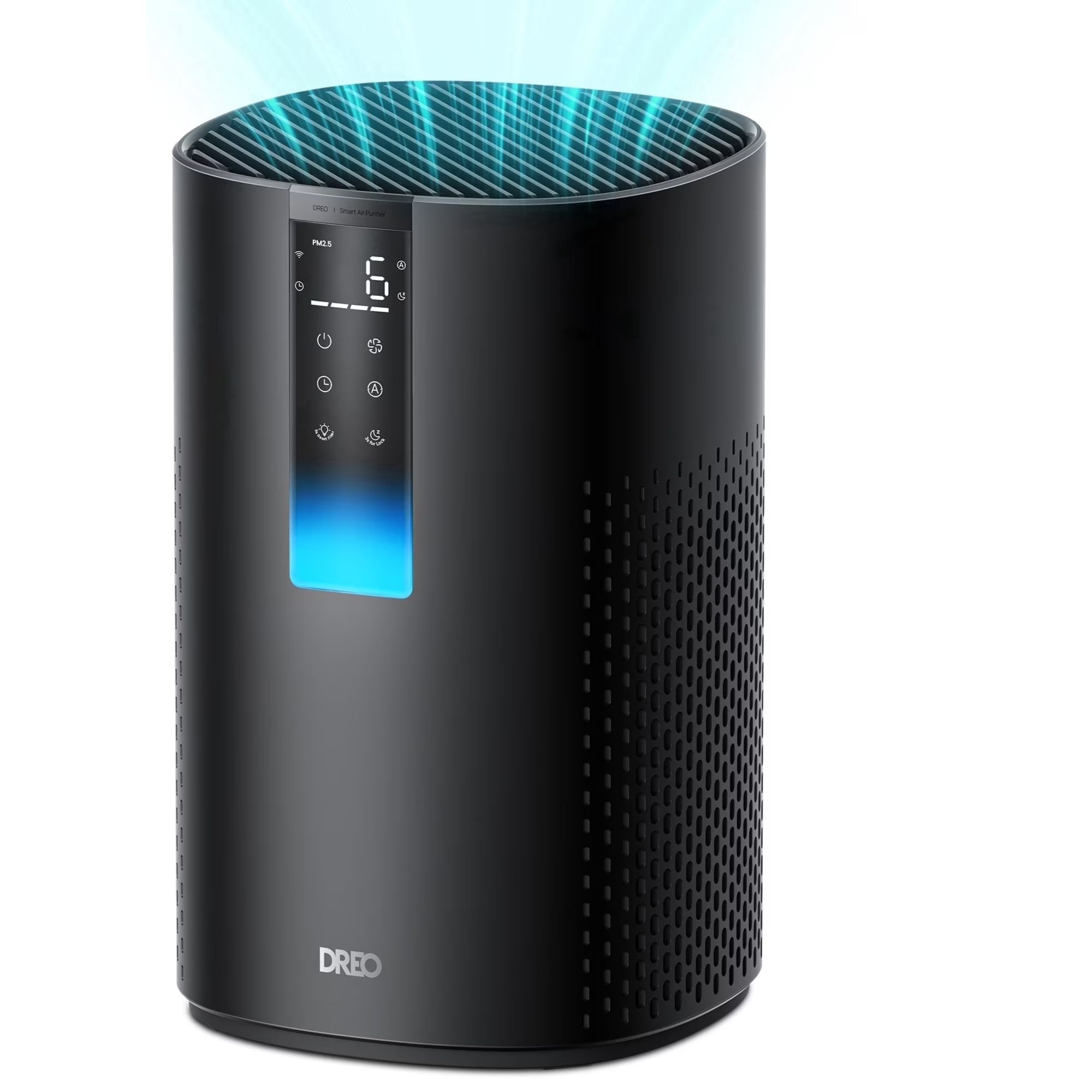 Black DREO air purifier
