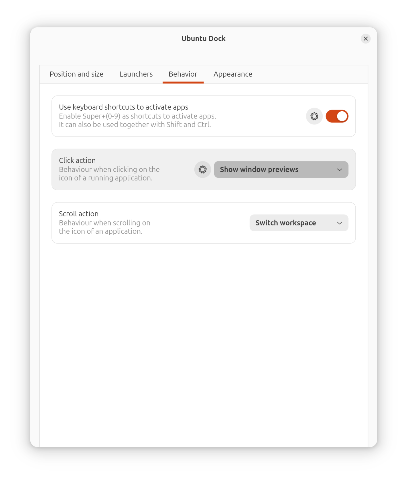 Gnome Shell Extension Manager