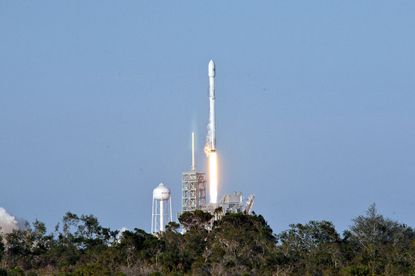SpacX Falcon9 rocket.