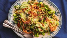 spicy tahini lime noodles