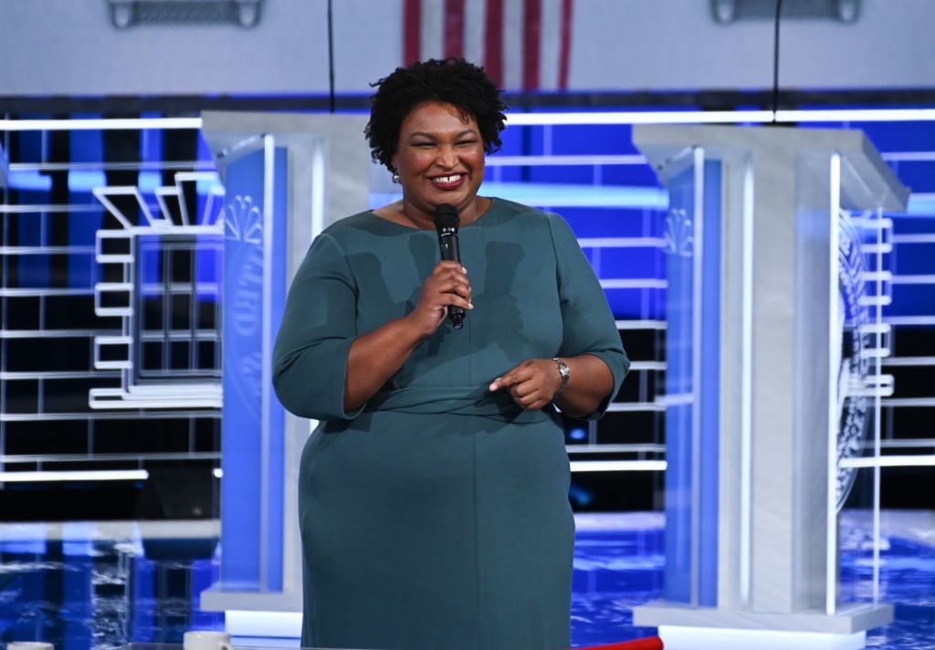 Stacey Abrams.