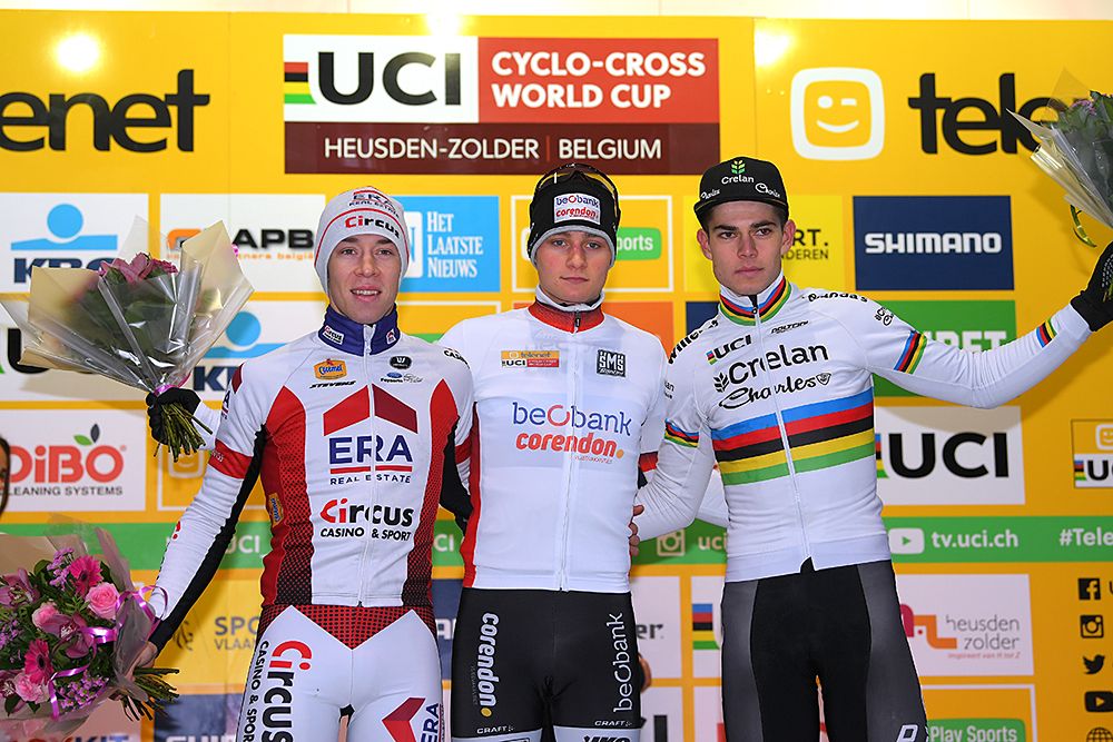 Mathieu van der Poel wins in Heusden-Zolder