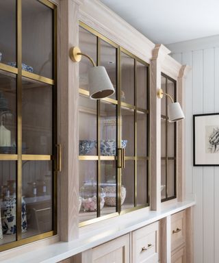 a bespoke wooden pantry