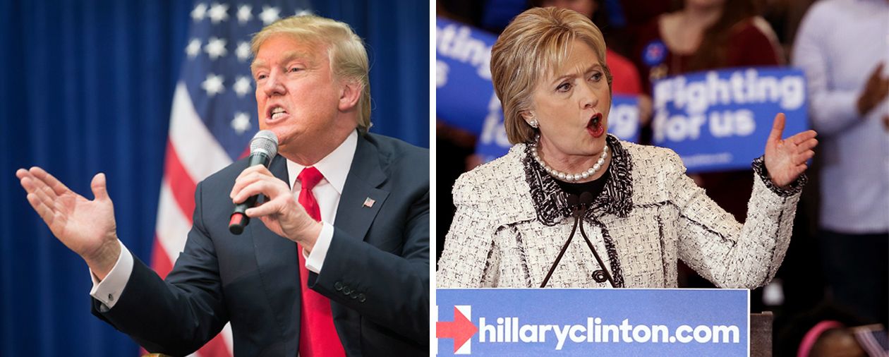 Hillary Clinton and Donald Trump have some similarities. 