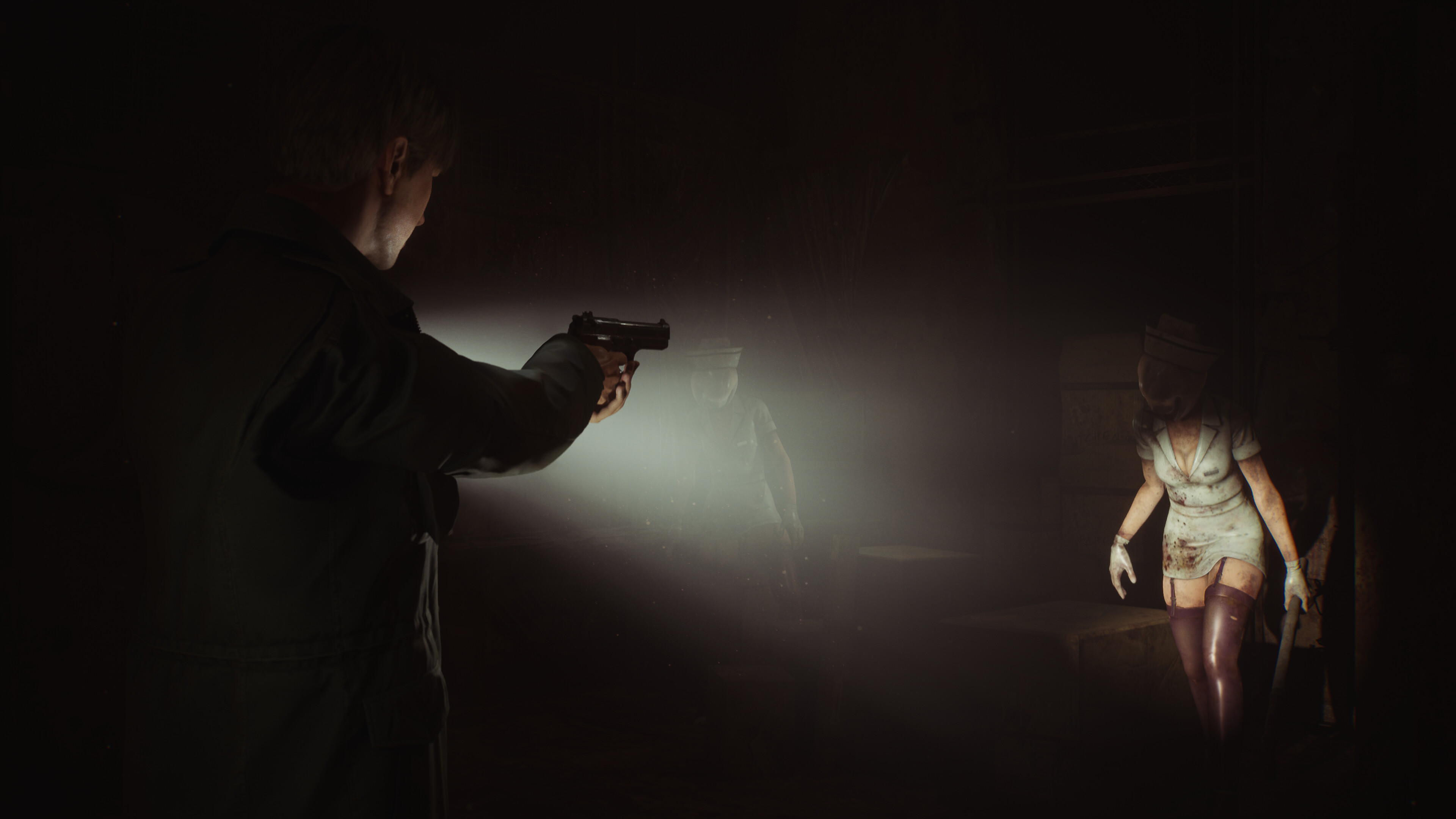 Resident Evil Remake in Unreal Engine 4 with over the shoulder camera