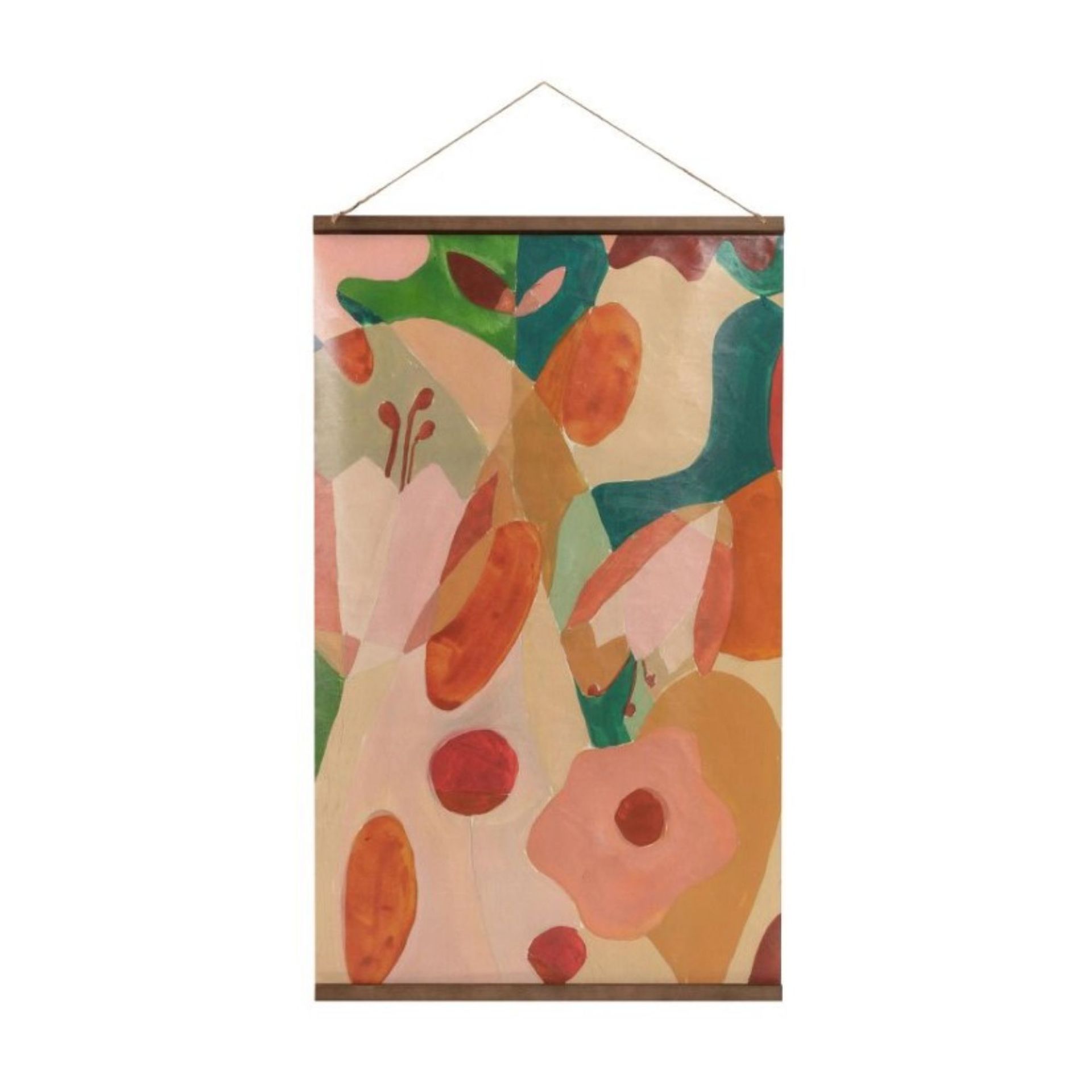 Hamparan bunga berwarna-warni