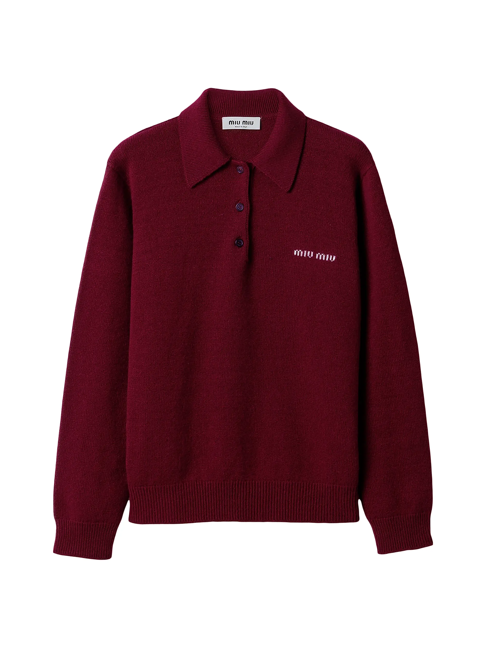 Cashmere Polo Sweater