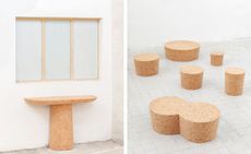 Cork furniture by Jasper Morrison
