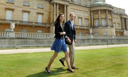Prince William and Kate Middleton in London. 