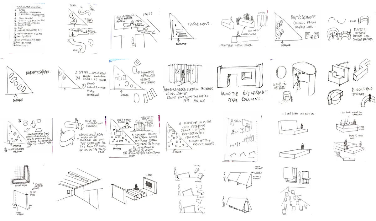 Sketchbook page from David Barnett