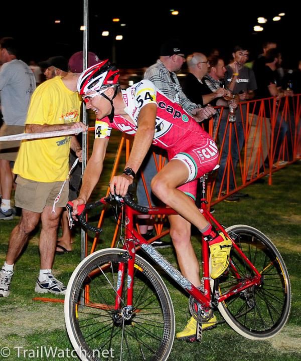 Brady Kappius (Team Clif Bar) all alone.