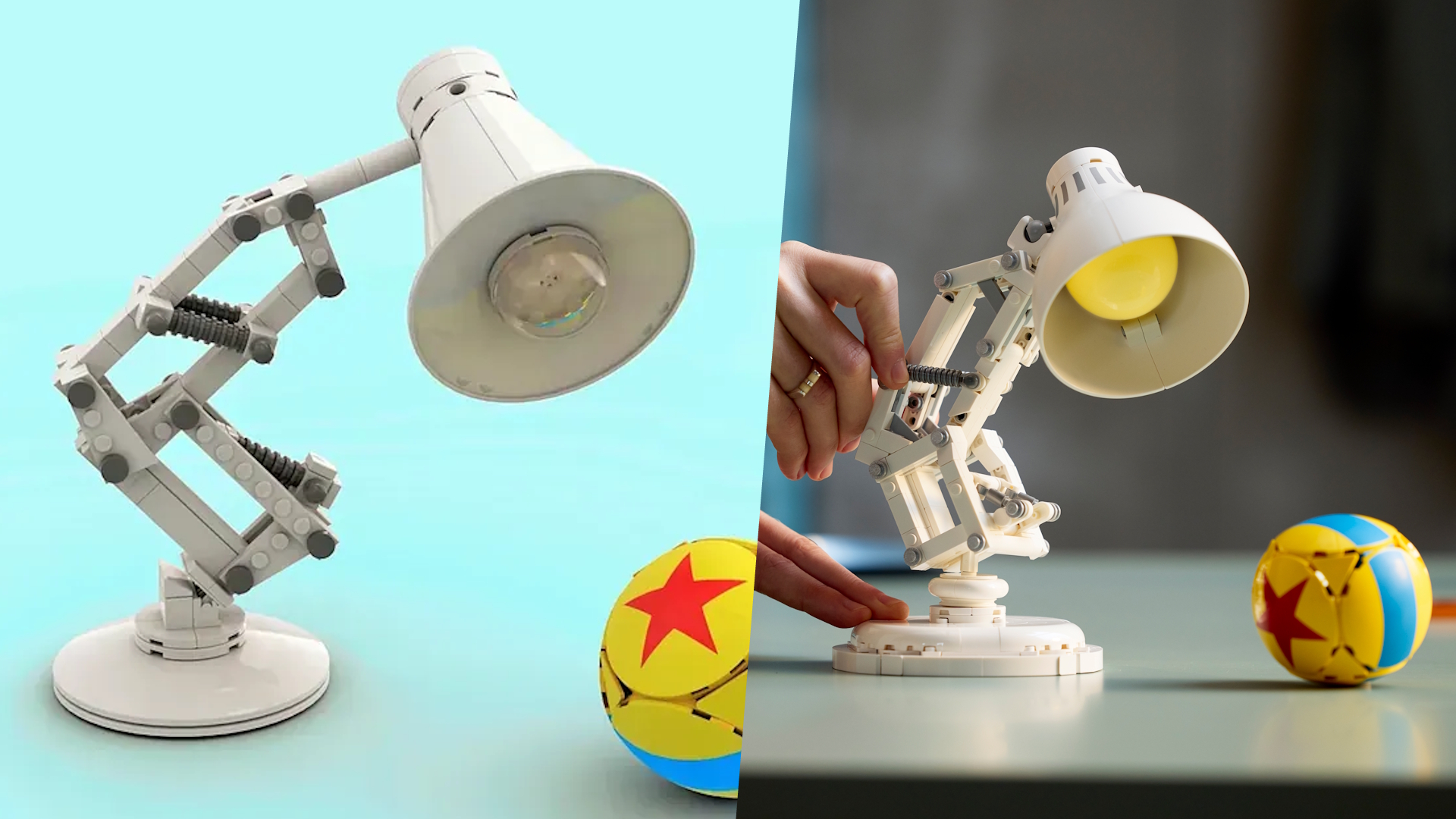 The Lego Luxor Jr. Lamp design
